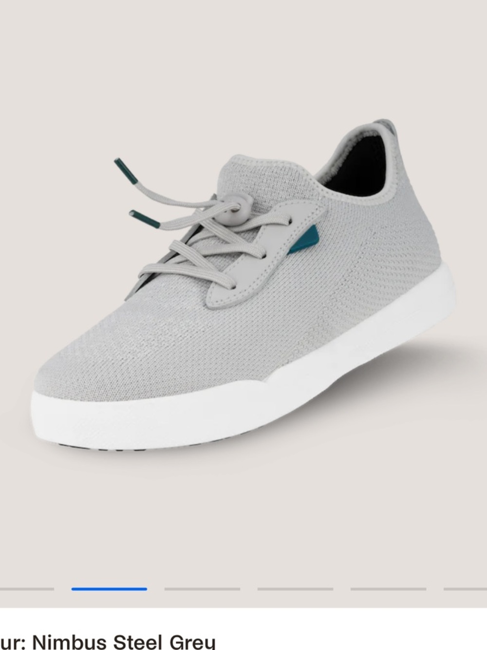 Vessi Weekend Sneaker Grey Waterproof
